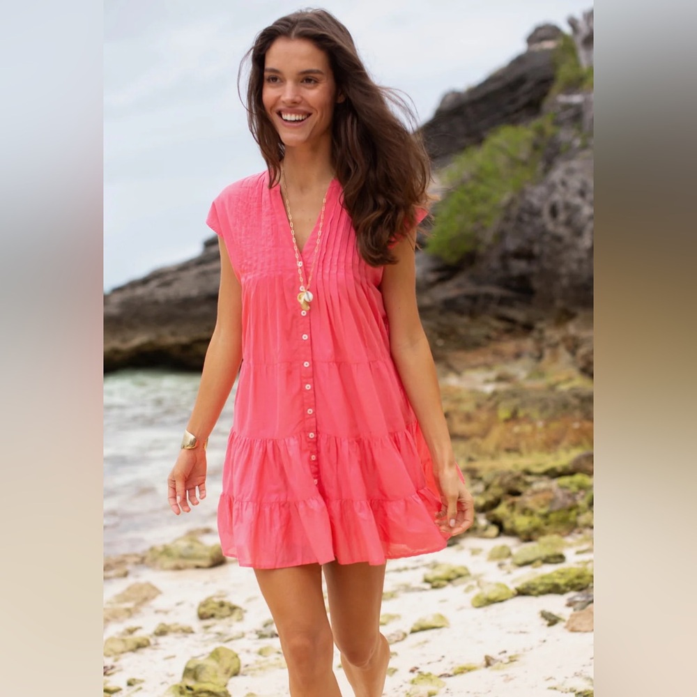 MAREA | Watermelon Mackenzie COVER UP Dress - | S
